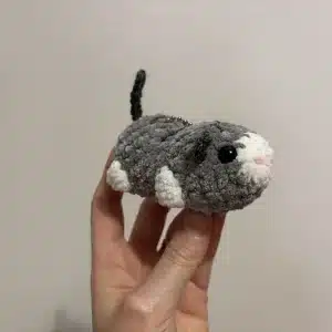 Porte-clés chat en crochet personnalisé au couleur d'un vrai chat