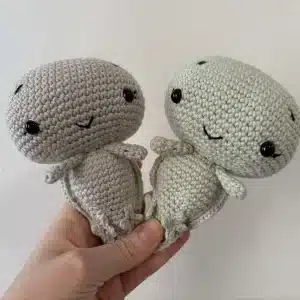 Têtards en crochet