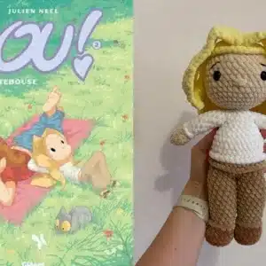 Lou, de la BD du même nom, réalisée en crochet